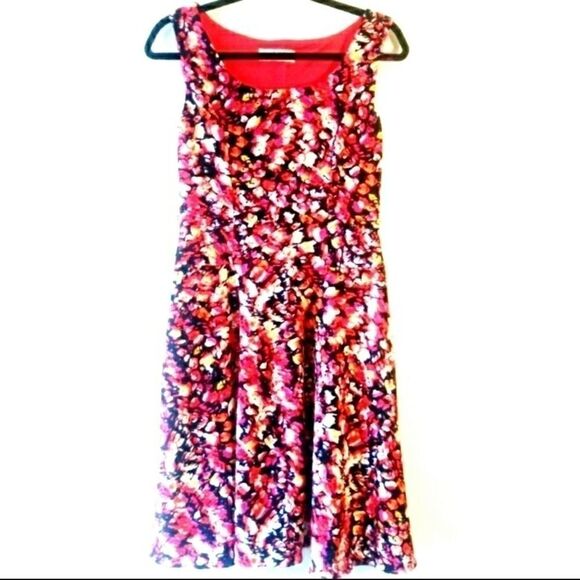 KASPER FLORAL DRESS - Picture 5 of 5